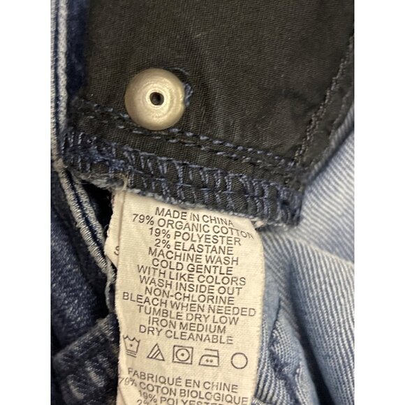 Prana Denim Blue Jeans Skinny Pants Women's Size 6 Short - Picture 8 of 8